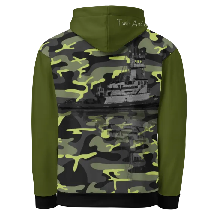 Camouflage & Green Hudson VB Reflection Hoodie product image (1)