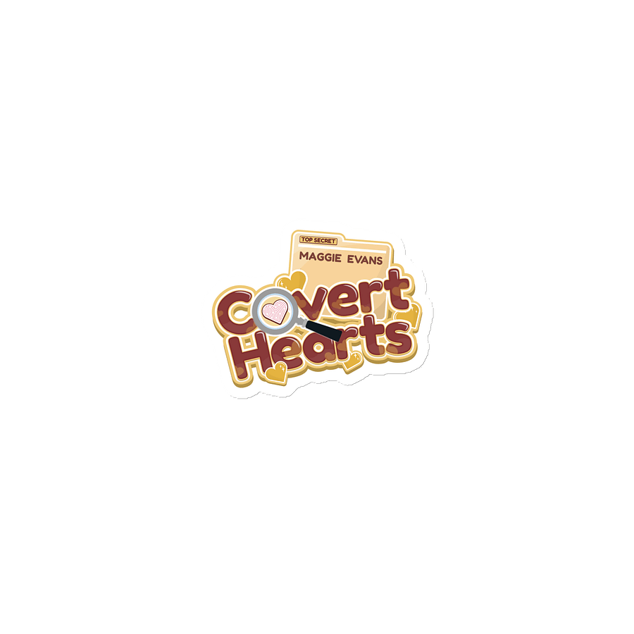 Covert Hearts Magnet (3″ × 3″) product image (1)