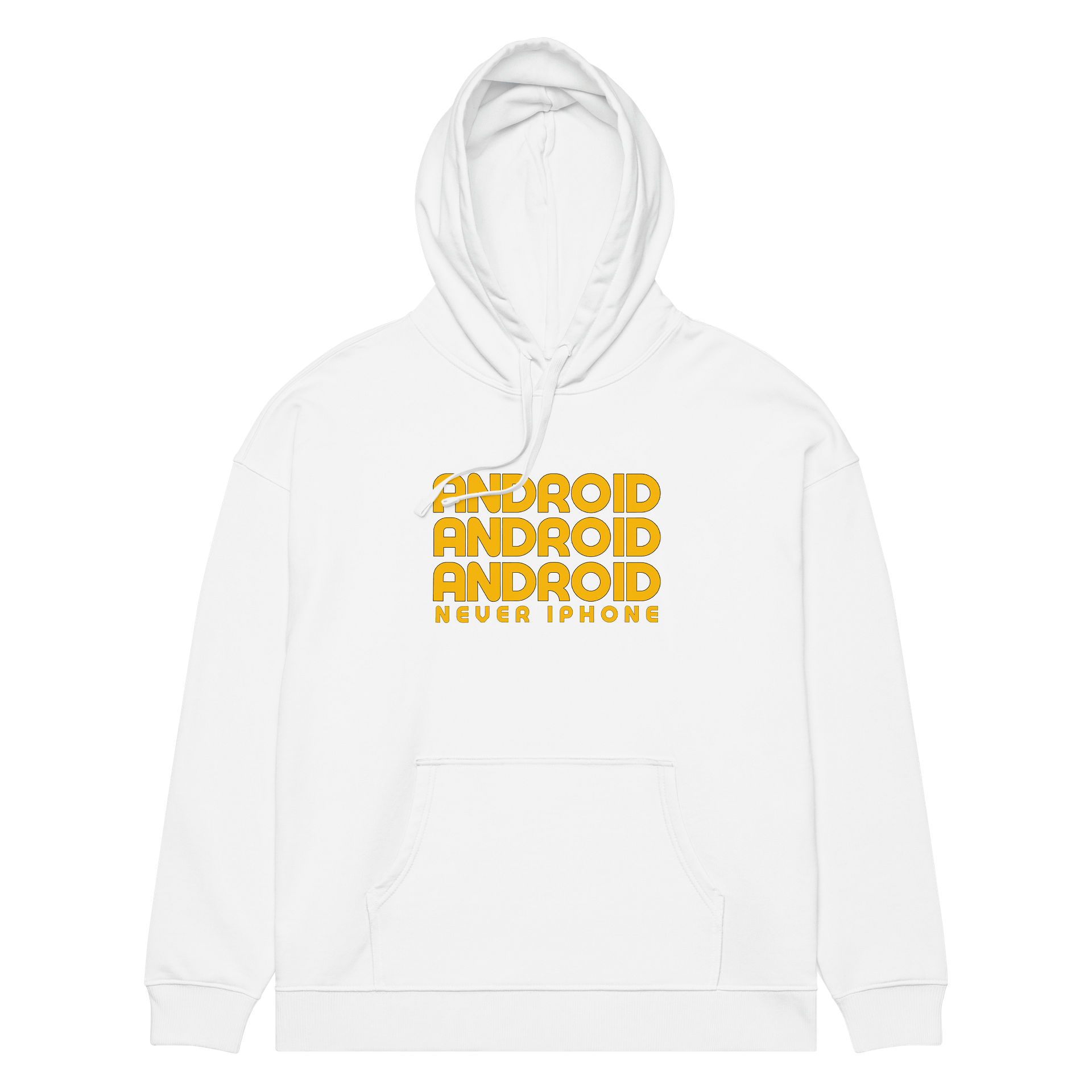 Android - Never iPhone Unisex Hoodie product image (2)