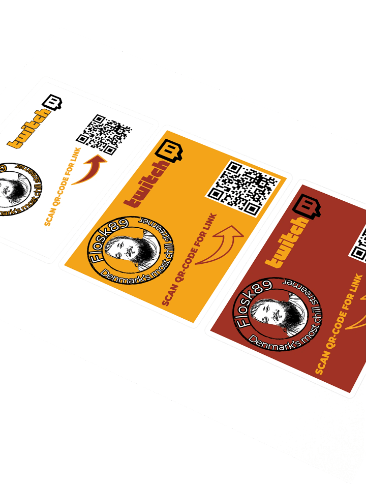 Sheet with stickers in different colors product image (2)