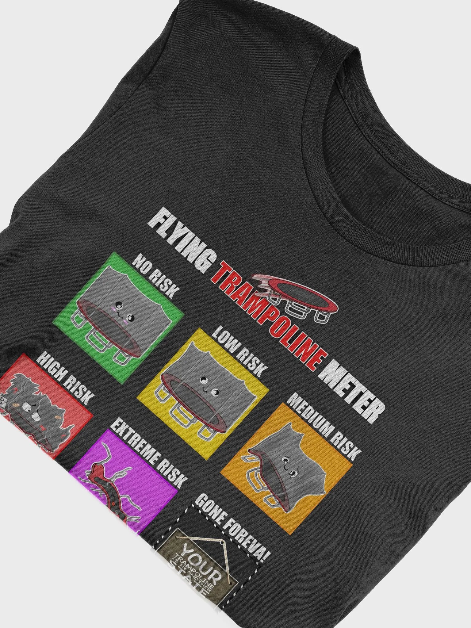 Flying Trampoline Unisex T-Shirt product image (3)