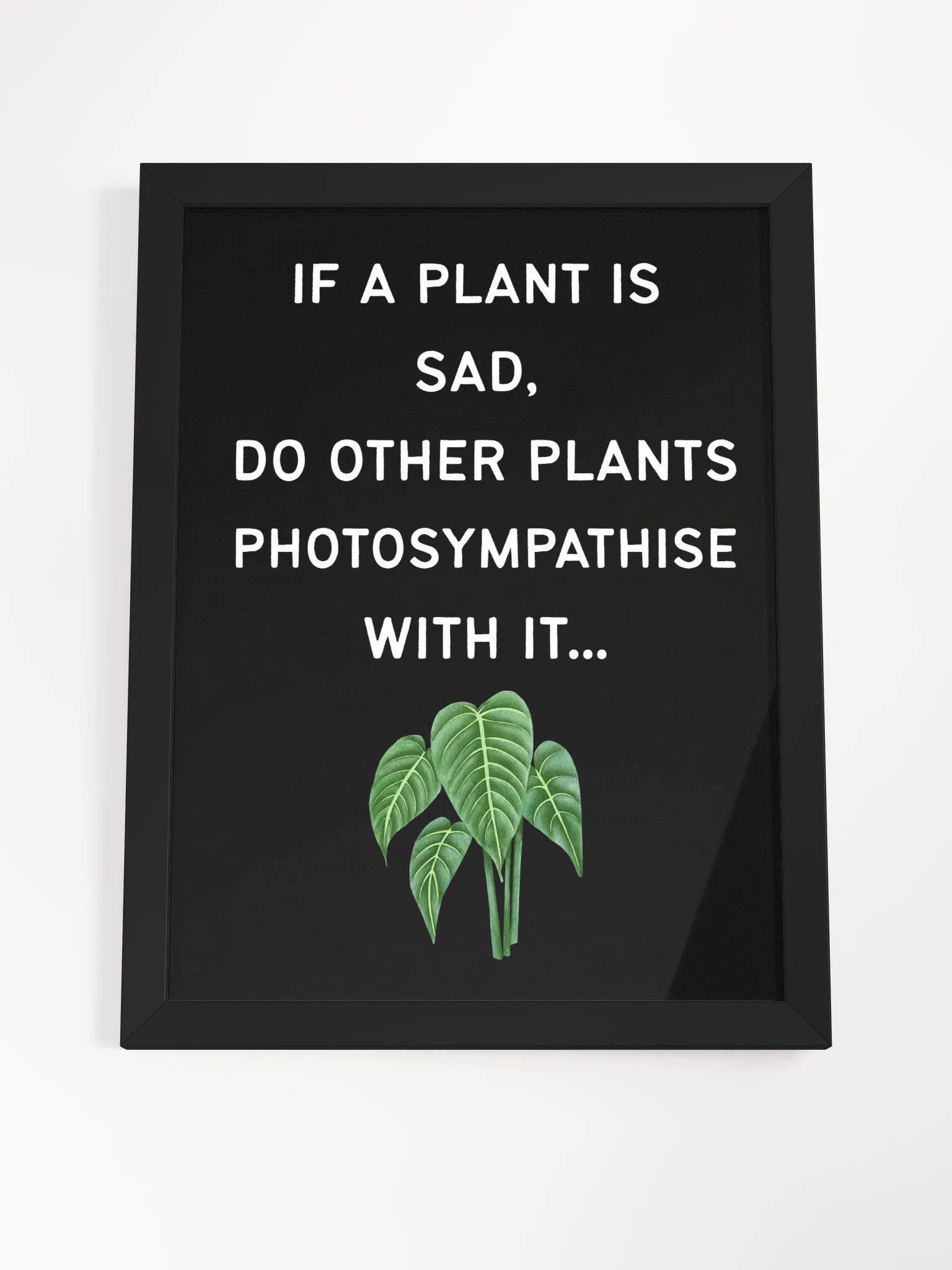 Photosympathetic Plant Humor Poster! product image (4)