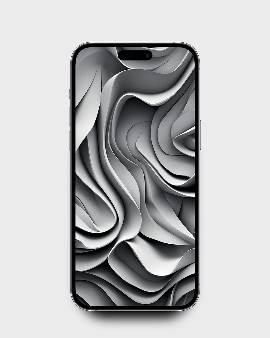 Grayscale Tides 8K Wallpaper Pack [UPDATE] product image (7)