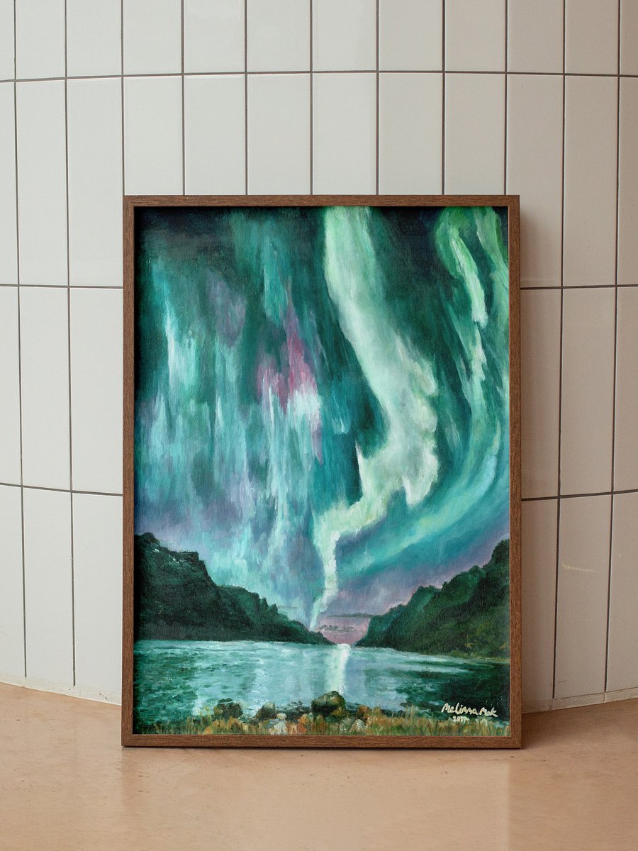 Northern Lights, Ersfjorden Art Print product image (31)