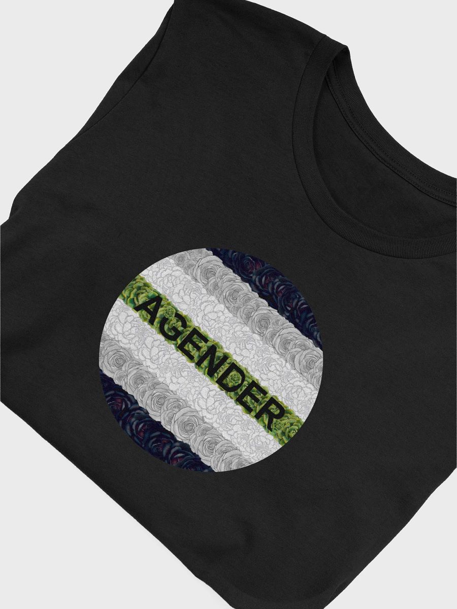 floral agender t-shirt product image (5)