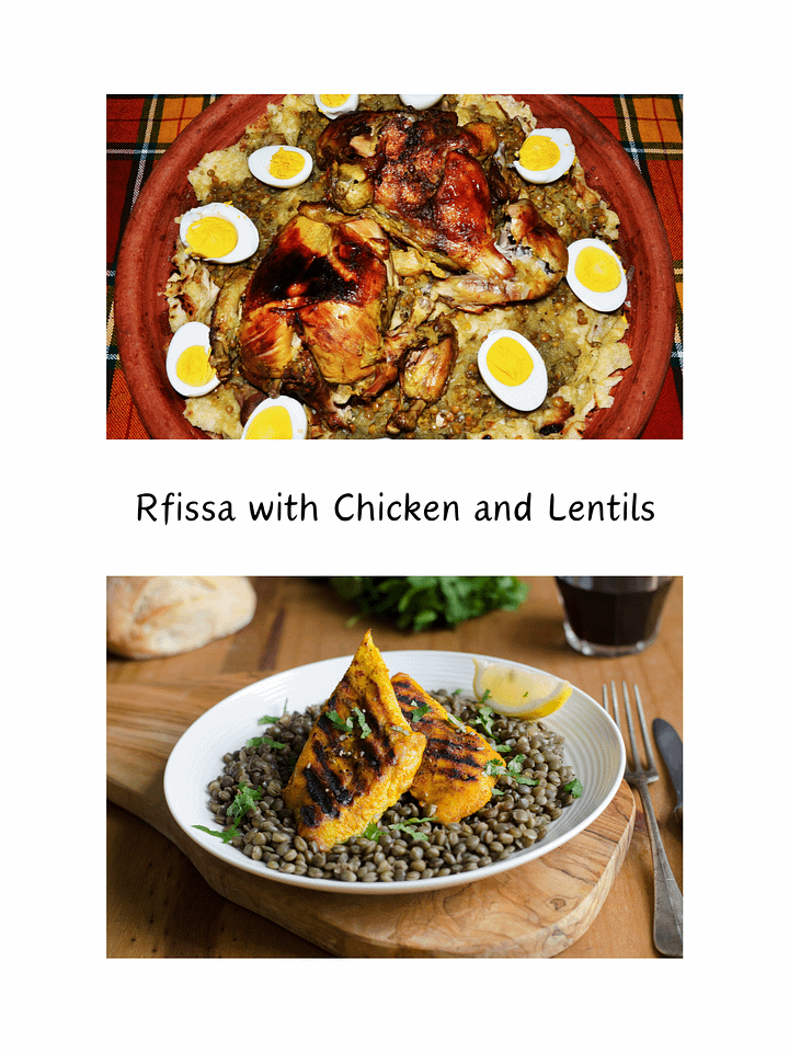 Rfissa: Moroccan Comfort with Chicken and Lentils product image (1)