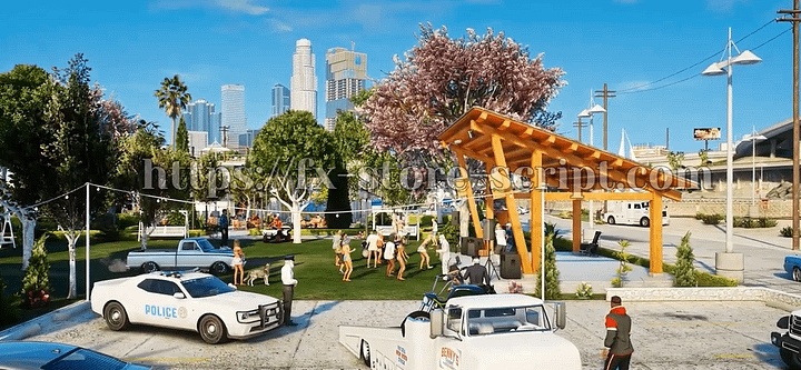 Fivem Vespucci Beach Park MLO product image (1)