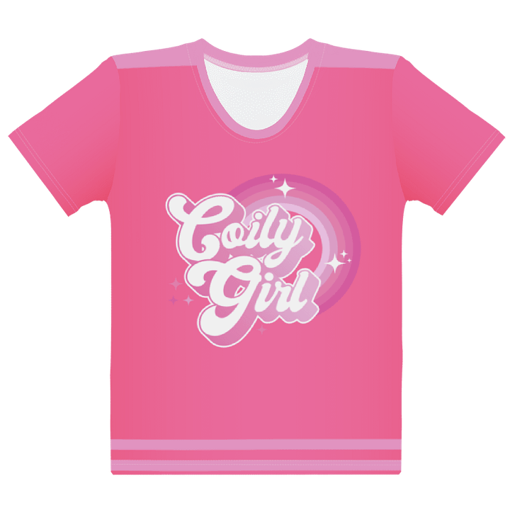 Coily Girl Pink Tie-Die Tee product image (1)