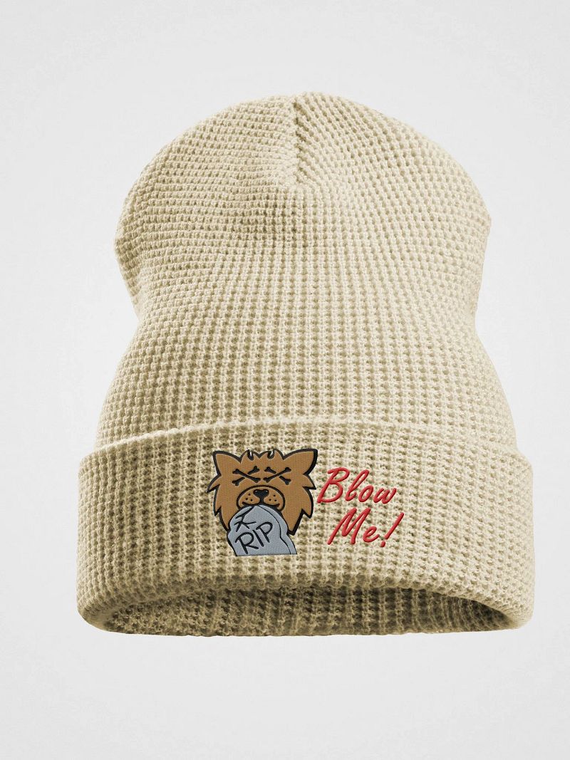 Rip Emoji Blow Me Beanie