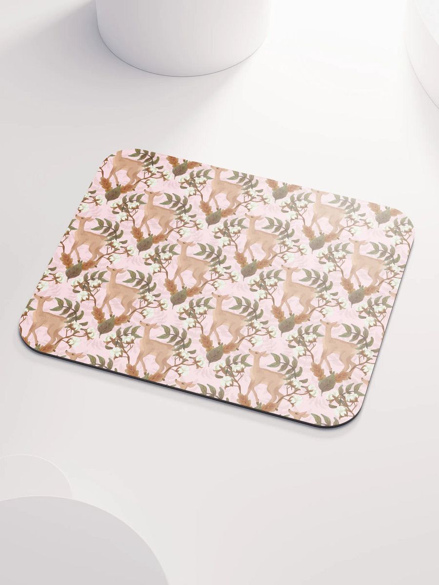 Fall in the Fields, Pink Mouse Pad product image (3)