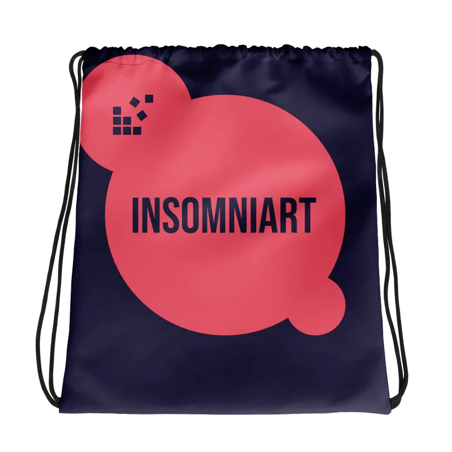 Insomniart Dreamer Drawstring Backpack product image (1)