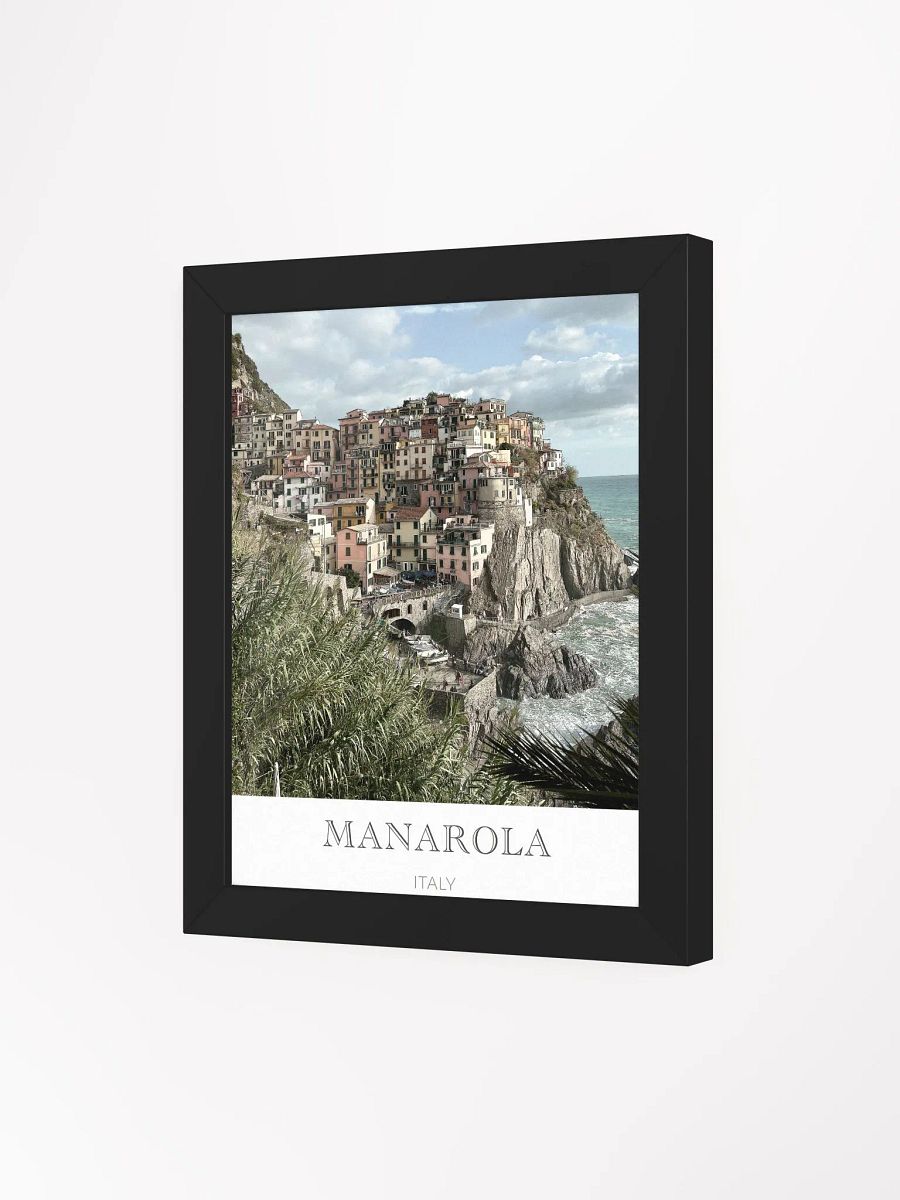 Manarola Cinque Terre - Framed High-Quality Matte Poster product image (3)