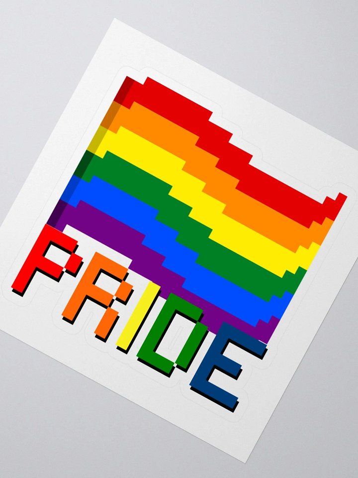 Pixel Pride Sticker product image (2)