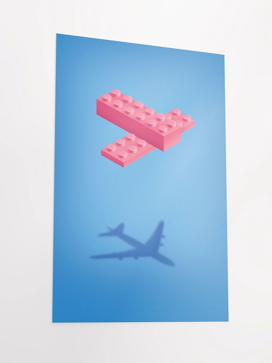 Plane (Pink) | Poster product image (3)