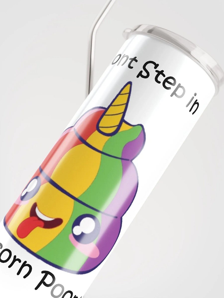 Unicorn poop tumbler product image (5)