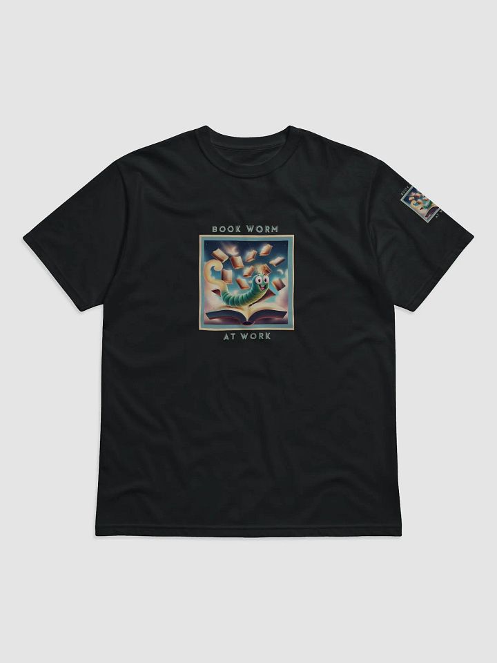 Book Worm at Work Econcious Unisex T-shirt product image (1)