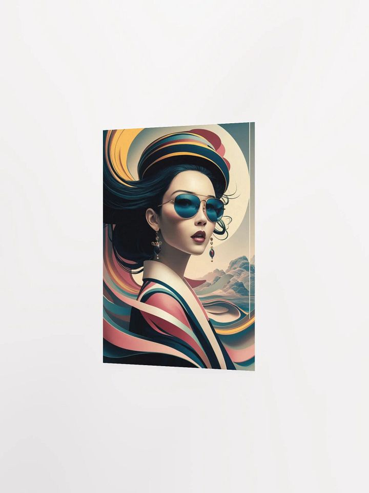 Abstract illustration of a Woman Poster - 25 product image (10)