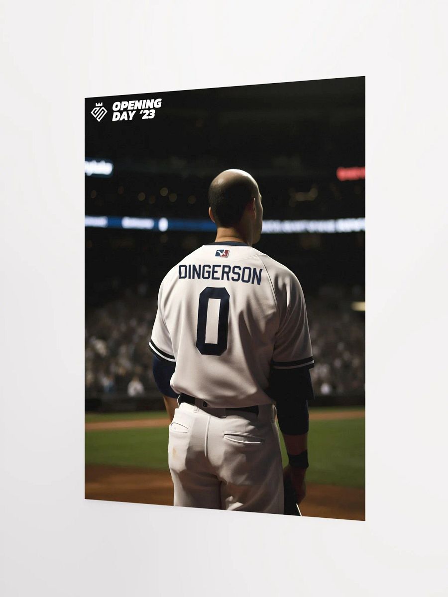 Dingerson's Debut Poster product image (3)