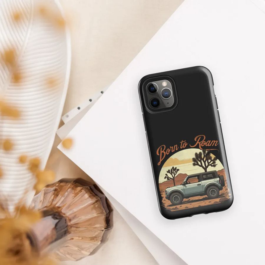 Born to Roam Tough iPhone Case product image (30)
