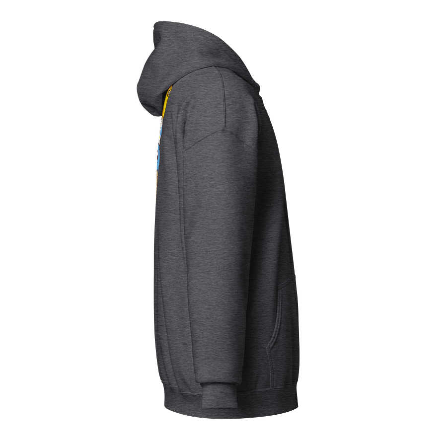 zipped hoodie : pride-cone aroace product image (4)
