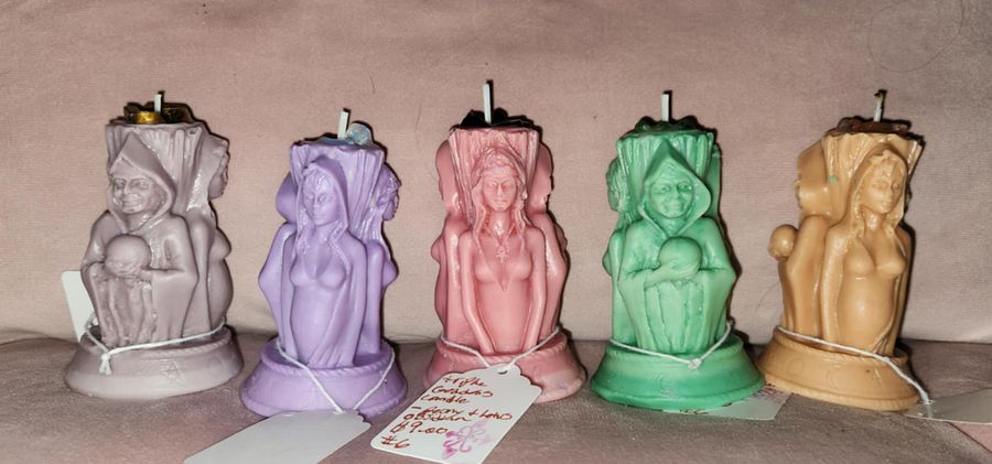 mother, maiden, crone candles (not a bundle) product image (1)