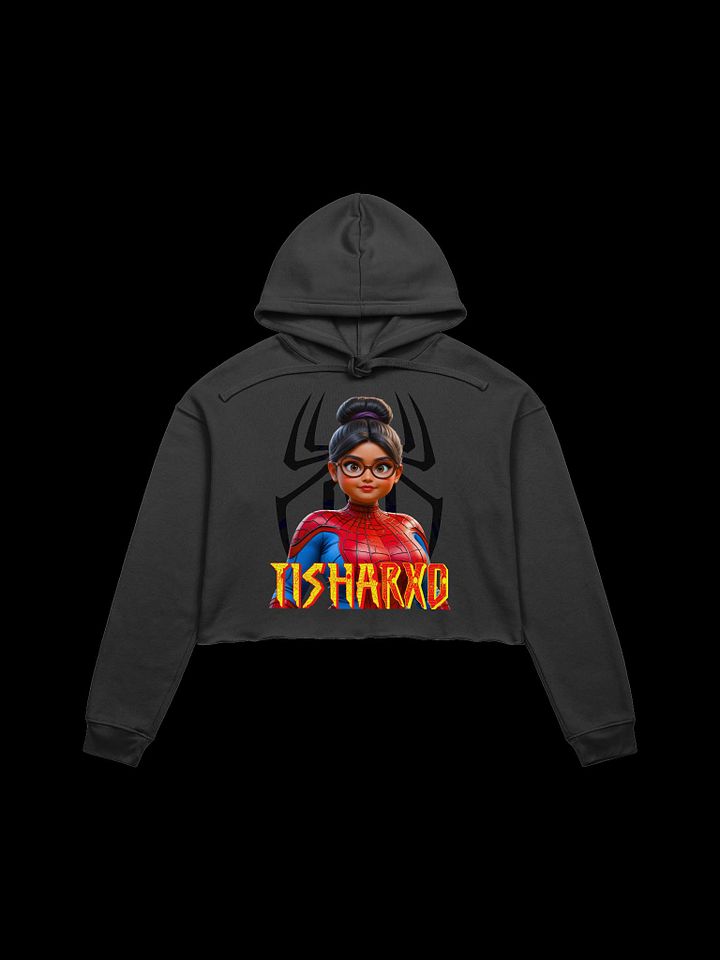 TishaRXO Spider-Girl Fleece Crop Hoodie product image (1)
