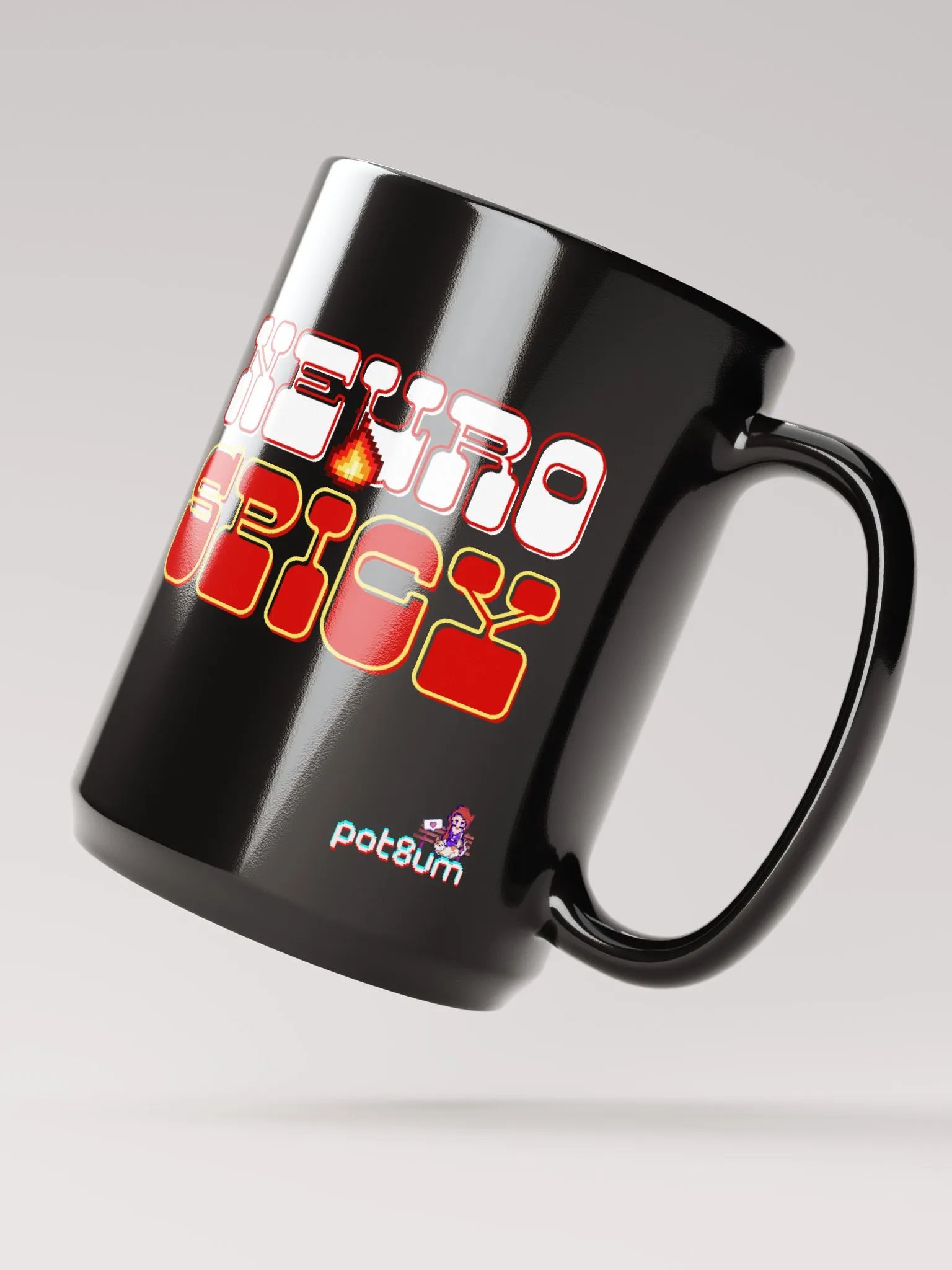 NEUROSPICY black glossy mug product image (3)