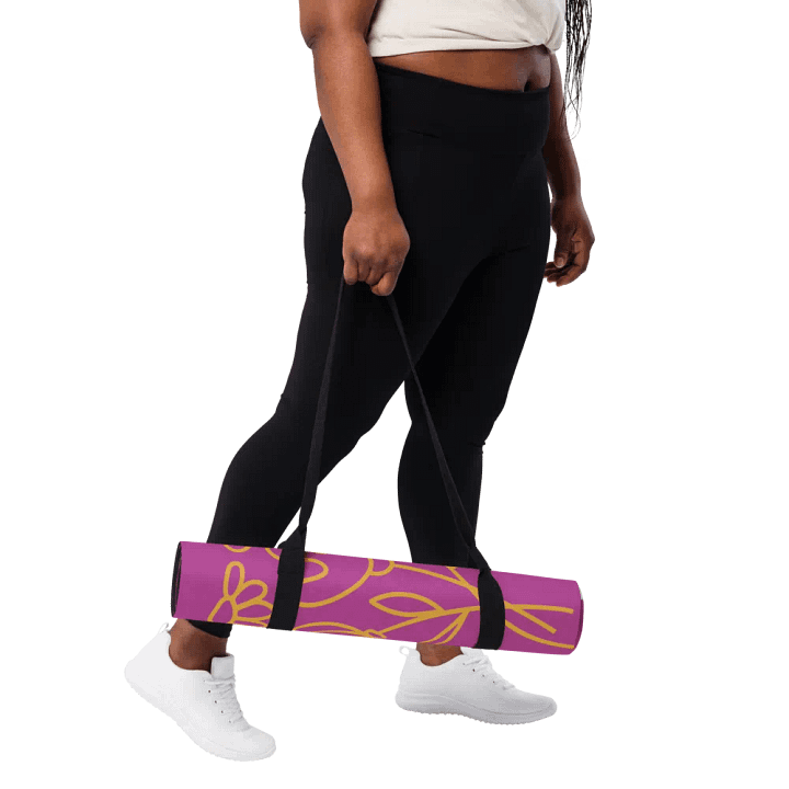 Floral Yoga Mat product image (1)