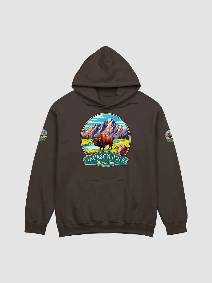 Jackson Hole Wyoming - American West Wilderness Hoodie product image (1)