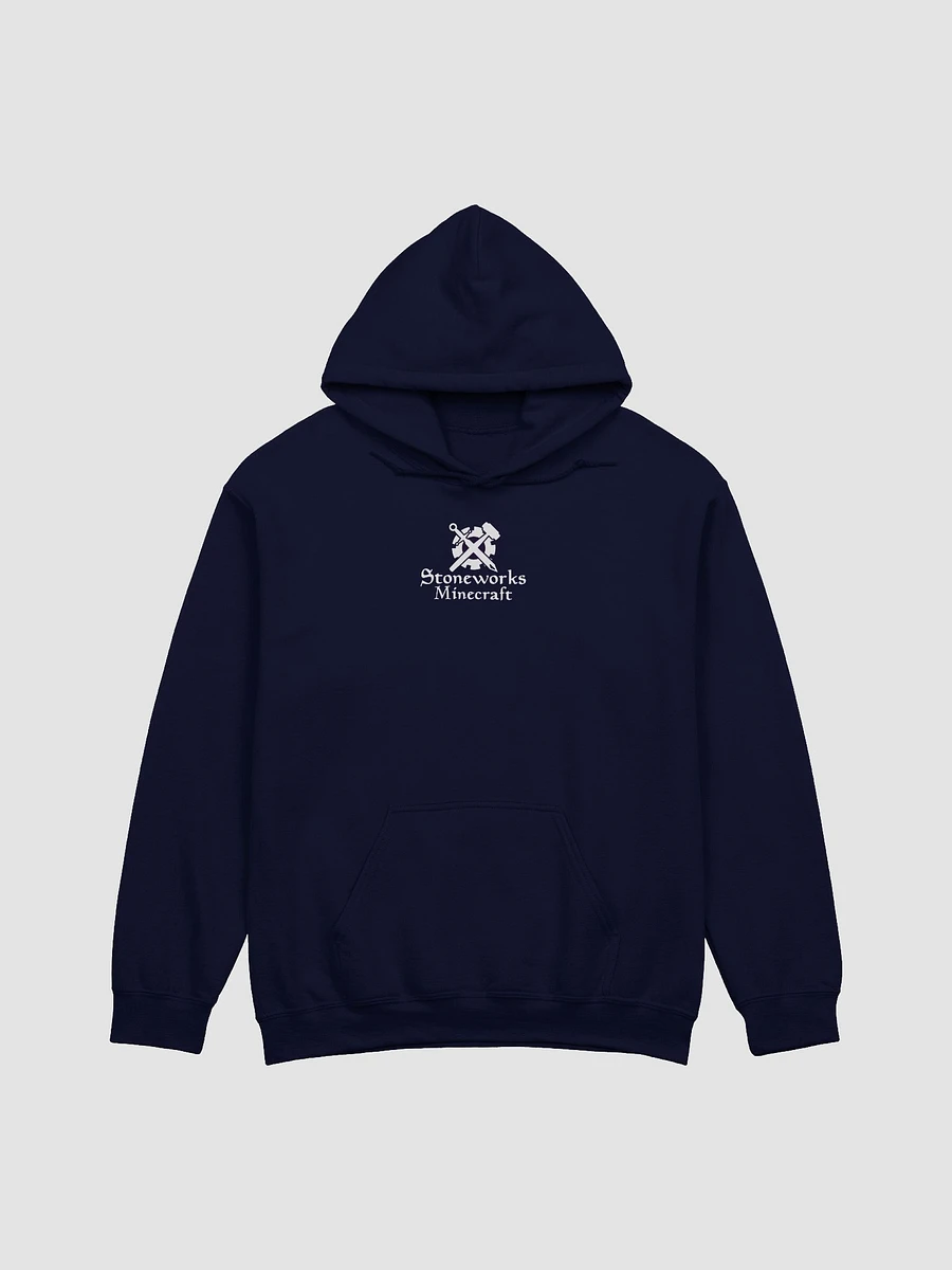 Stoneworks Minecraft logo hoodie product image (18)