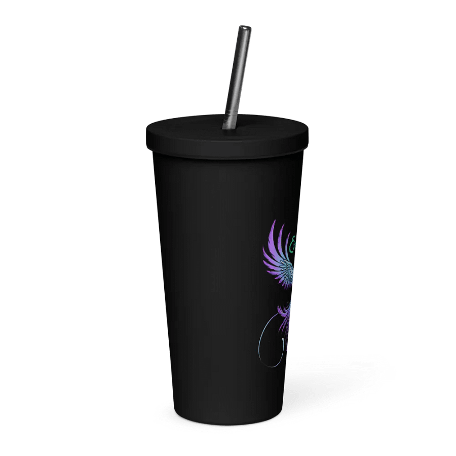 EverPhoenix Insulated Tumbler w/ a Straw product image (8)