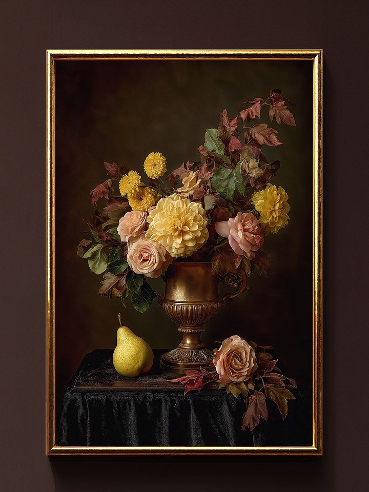 Autumnal Fleur Art Print product image (3)