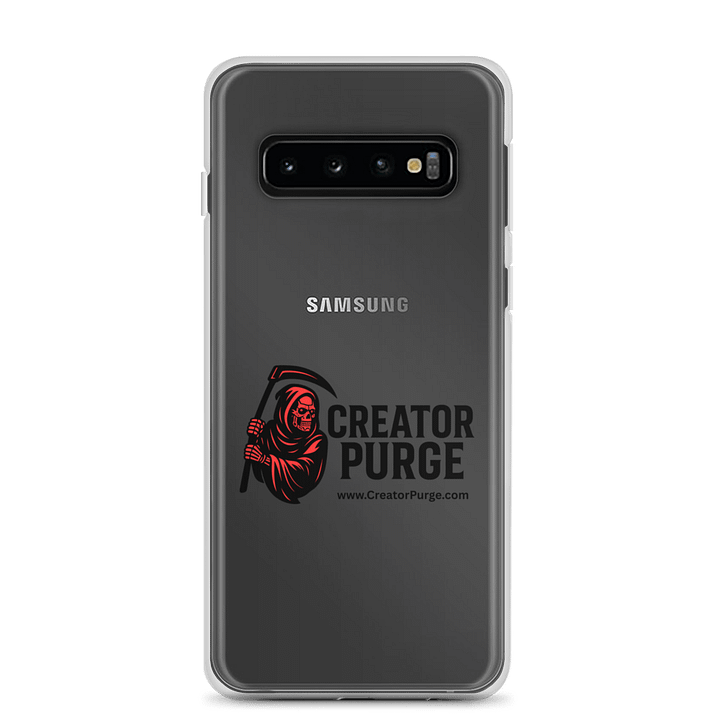 Creator Purge Clear Samsung® Phone Case product image (1)