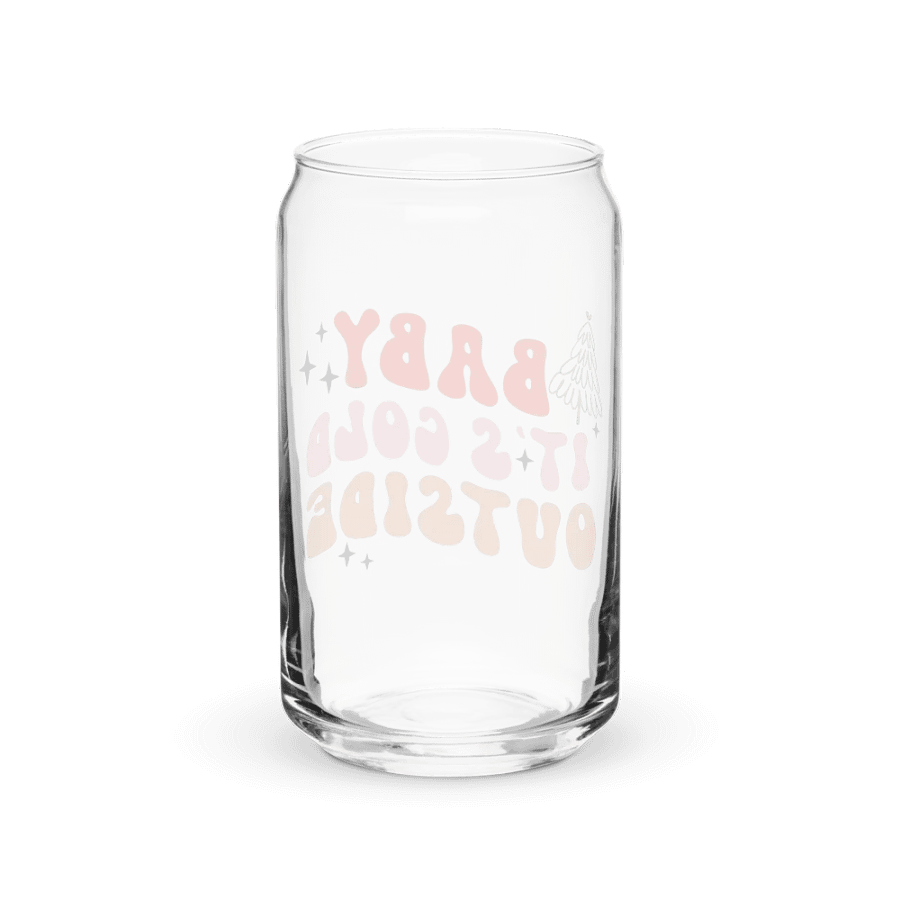 Festive Cheers Can-Shaped Glass product image (38)