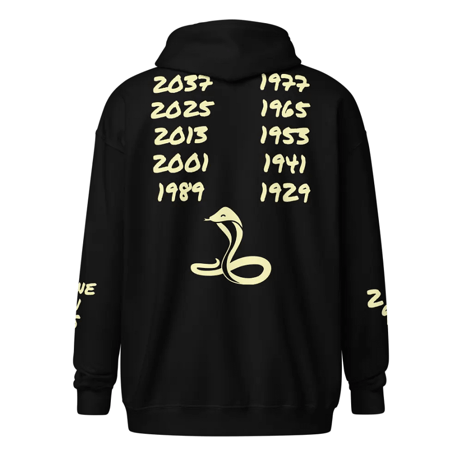 Year of the Snake Zip Hoodie product image (7)