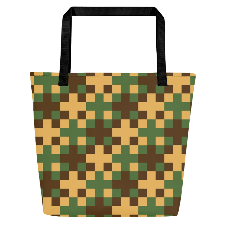 Pixel Fusion Large Tote Bag product image (1)