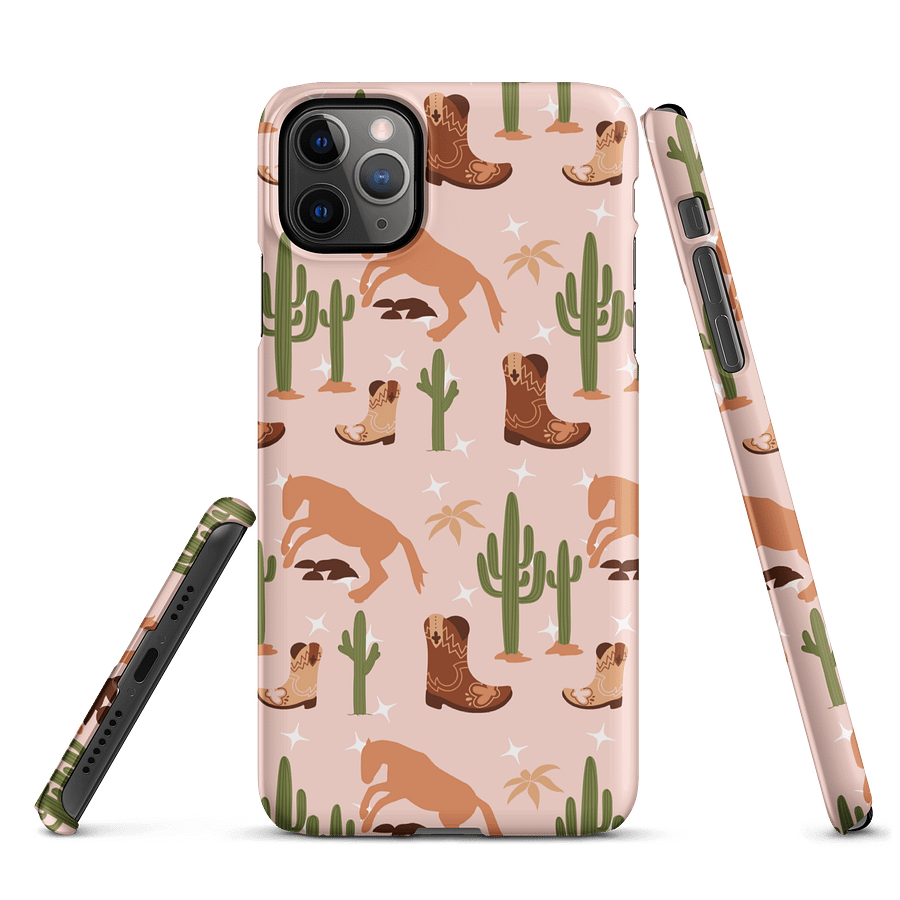 Wild West Cacti Snap Case product image (1)