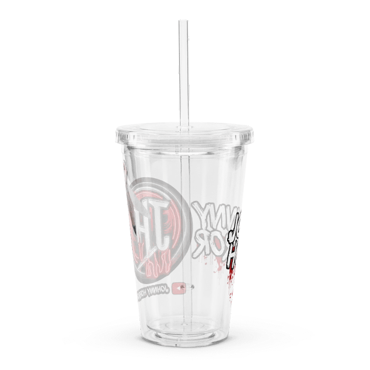 JH Double Wall Clear Plastic Tumbler (16 oz) product image (2)