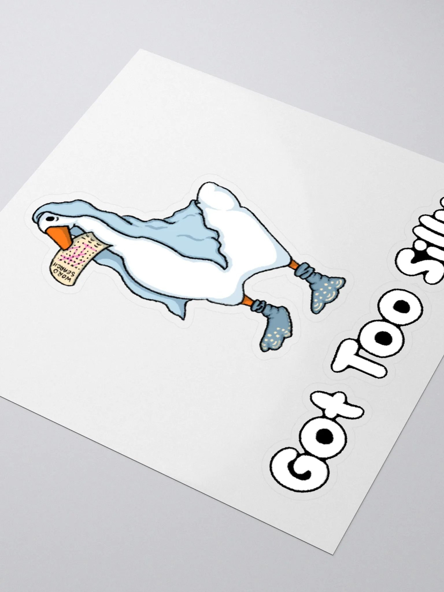 Got Too Silly V2 Kiss Cut Sticker product image (7)