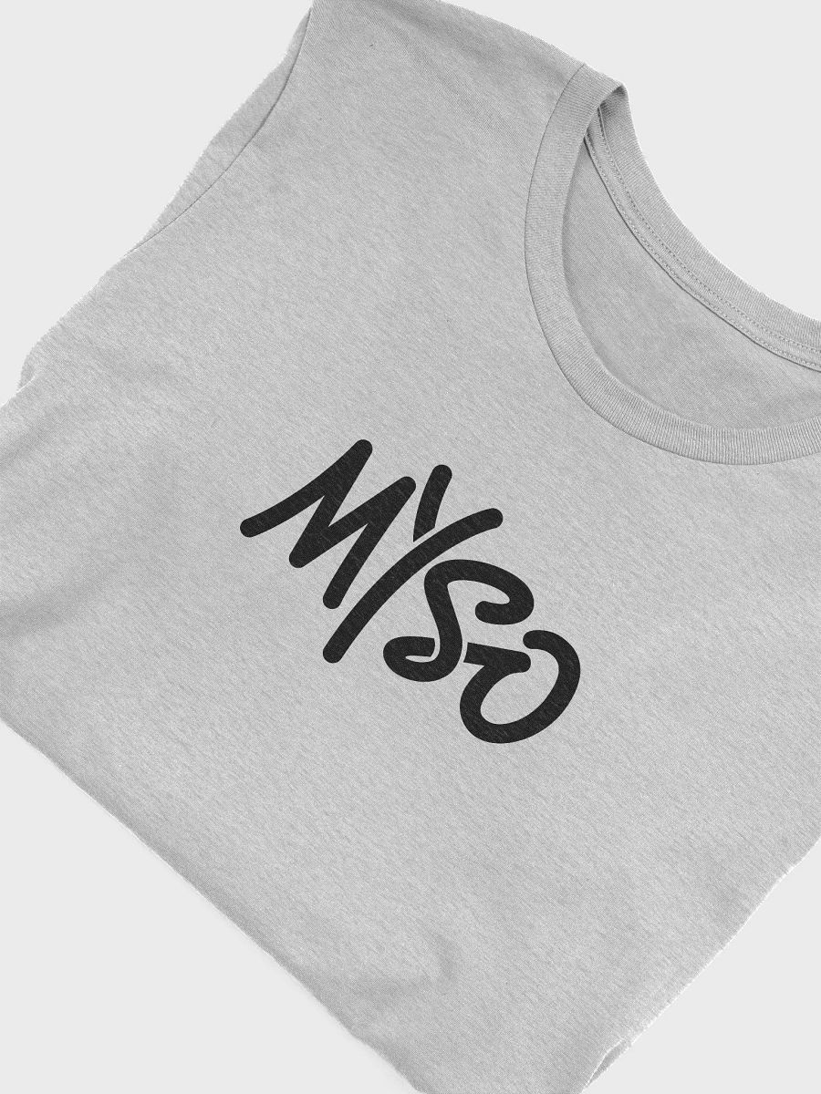 MYSO Grey T-shirt with Black Solo Logo product image (5)