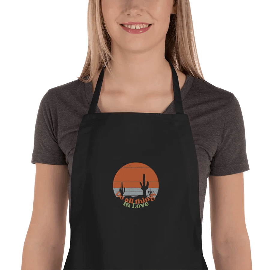 Do all things in Love - Apron product image (1)