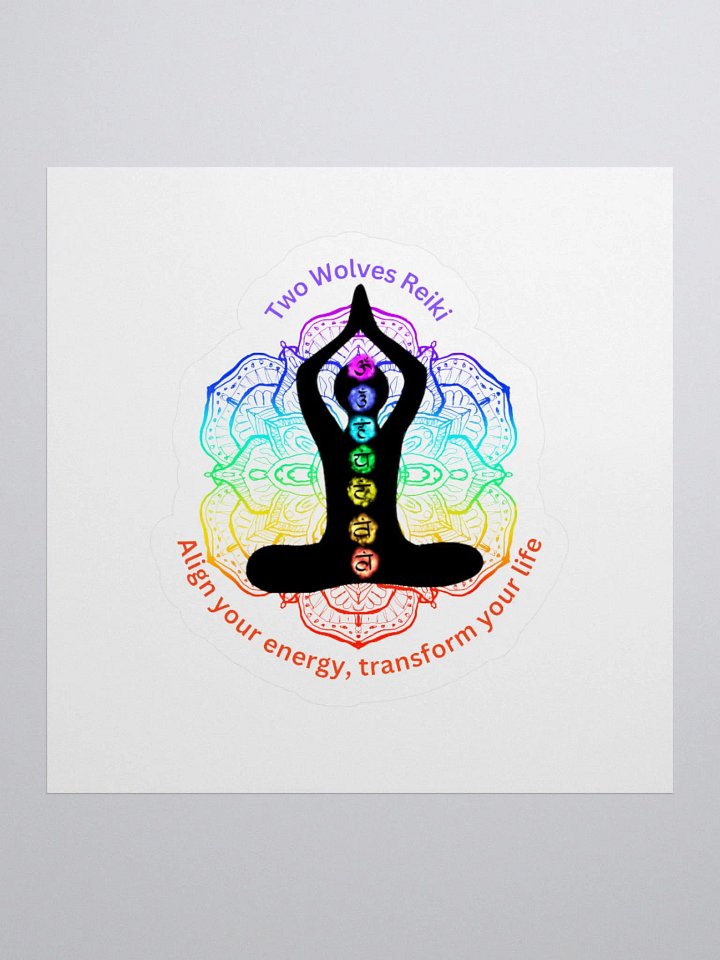 Two Wolves Align Sticker product image (3)