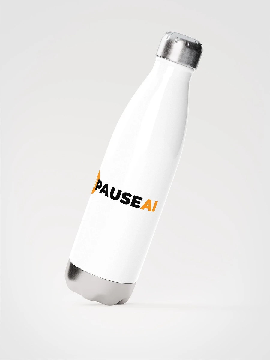 White Pause AI Water Bottle product image (2)