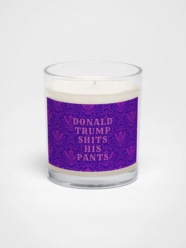 Donald Trump Sh*ts His Pants Maximalist Decorative Candle product image (1)