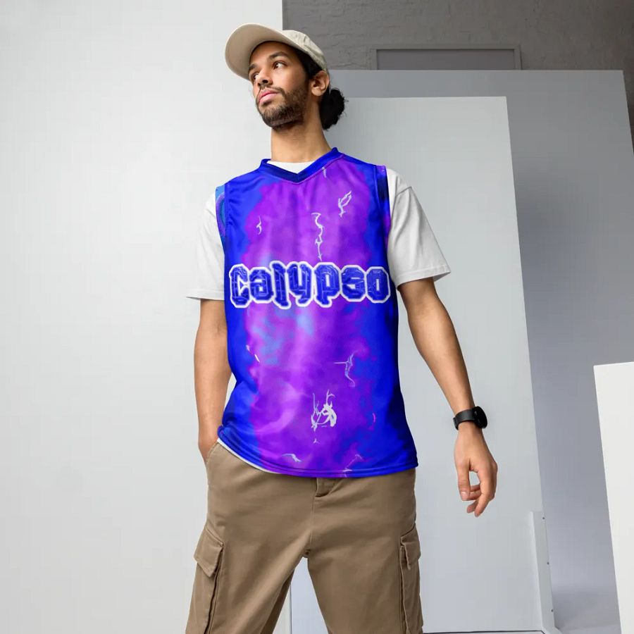 Calypso All-Over Print Basketball Jersey product image (5)