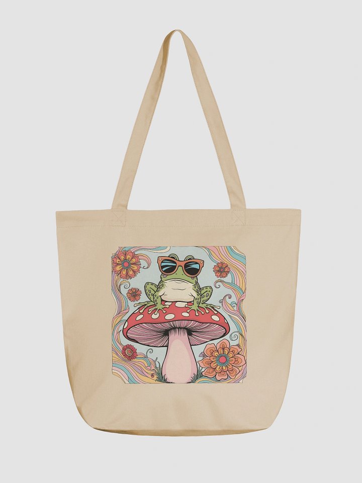 Psychedelic Frog Eco Tote product image (1)