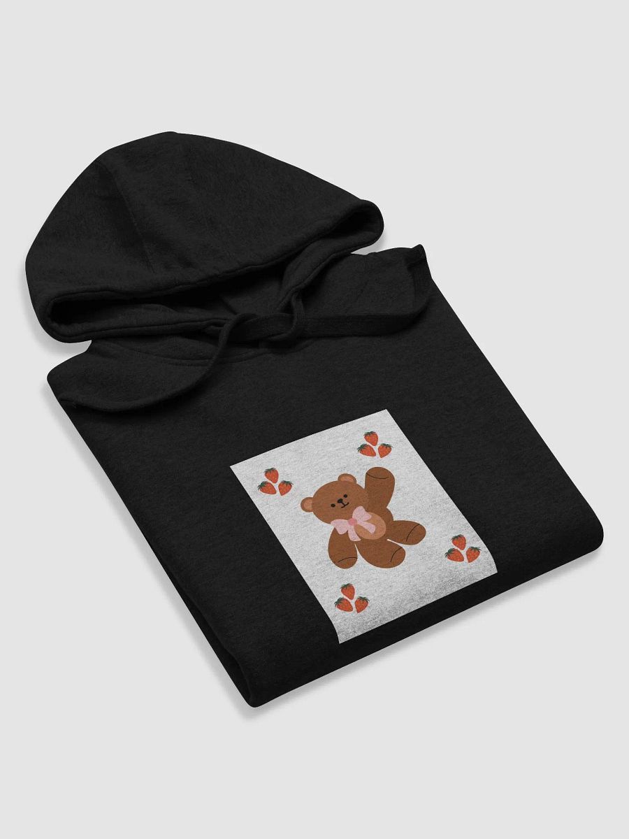 Strawberry Teddy bear card print product image (3)