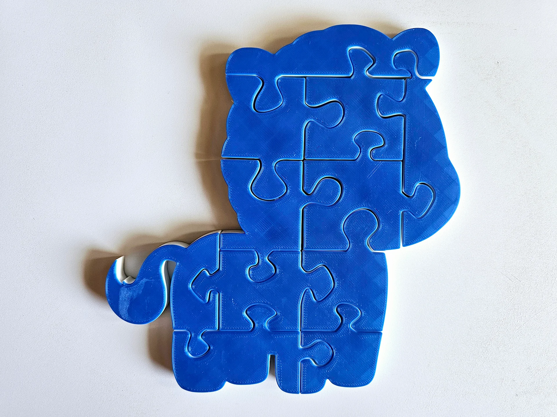 Zebra 3D Printed Jigsaw Puzzle – A Striped Wildlife Challenge! product image (3)