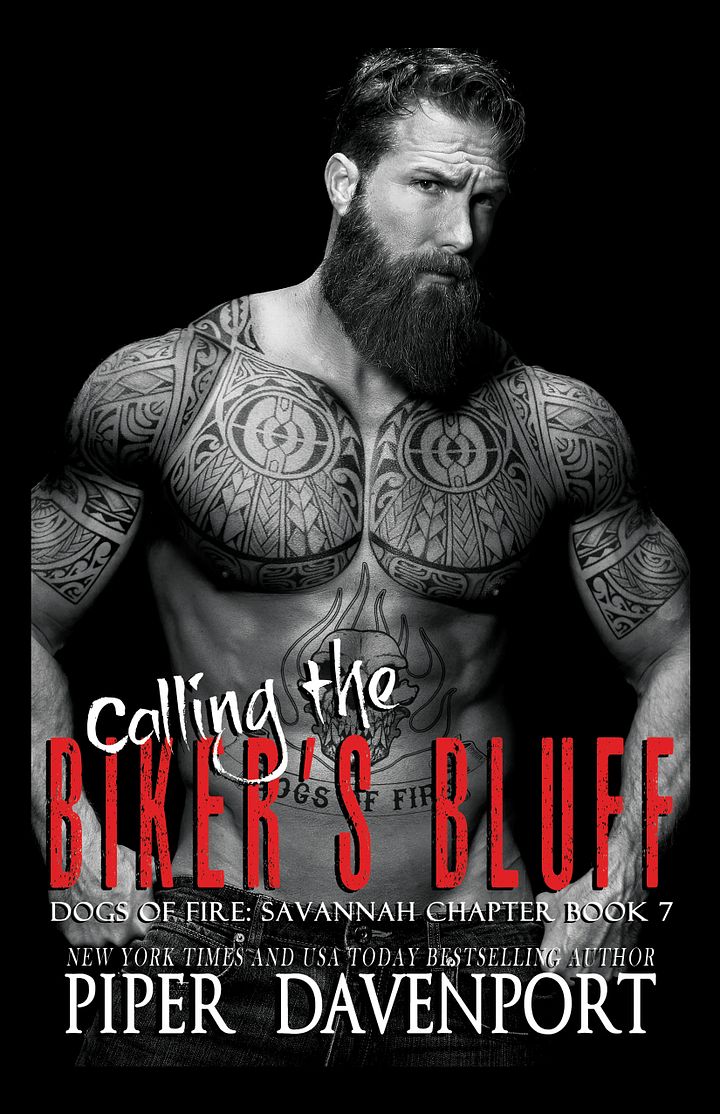 Calling the Biker's Bluff - Dogs of Fire, Savannah, Book #7 - Signed Paperback product image (1)