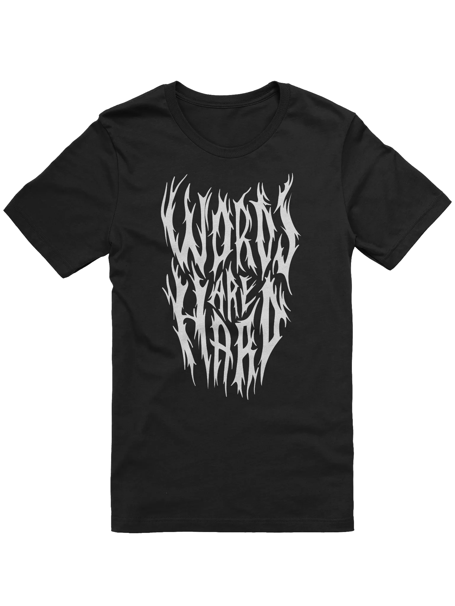 Metal Words Are Hard Tee product image (1)